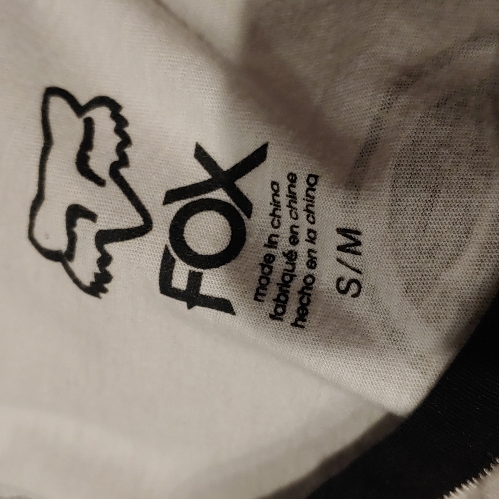 Fox Racing Button Down T-shirt Size S/M - Picture 4 of 4